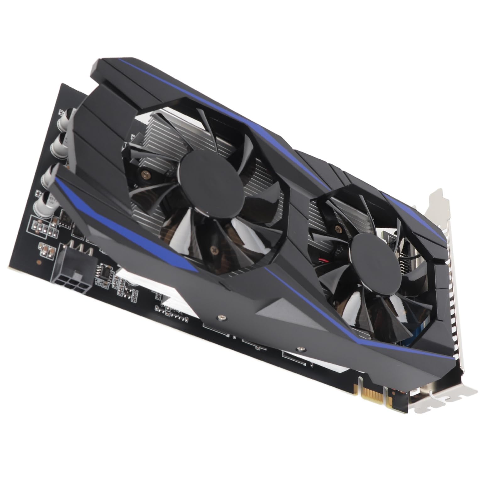 Jectse 550Ti karta graficzna, 6 GB GDDR5, 192-bitowa, komputerowa karta graficzna do gier z dwoma wentylatorami, obsługuje interfejs DirectX 11 API VGA DVI, karta wideo PCI Express2.0 (GTX550Ti