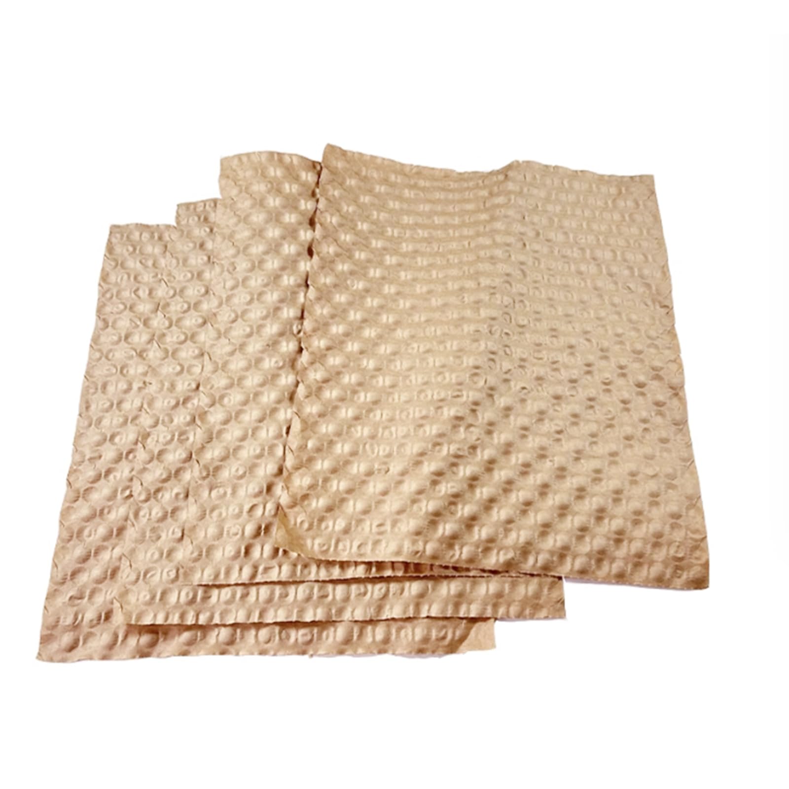 100 Feuilles Papier Kraft à Bulles Écologique 29x40cm, Papier Emballage Demenagement Coussin pour Expédition Breakables, Emballage