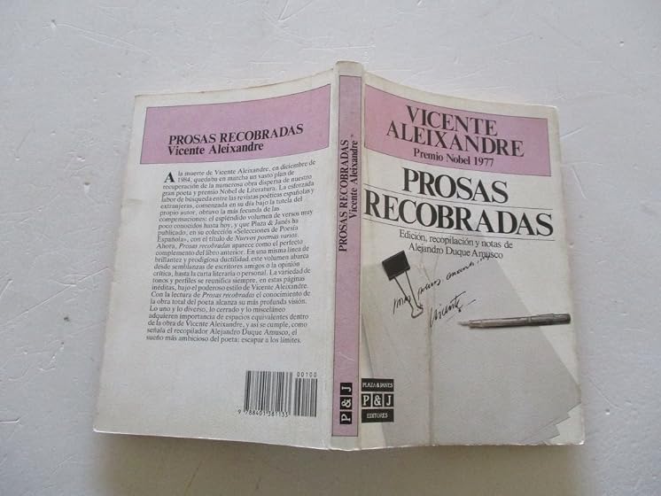 Prosas recobradas