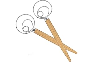 Kneading Whisk: Elevate Your Baking with the Danish Dough Whisk Duo