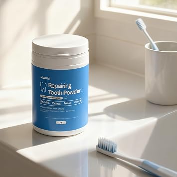 Tooth Repairing Powder, 50g/1.7oz Natural Oral Care Powders, Remineralizing Tooth Powder, Breath Freshener, Remover for Instant Results (1)