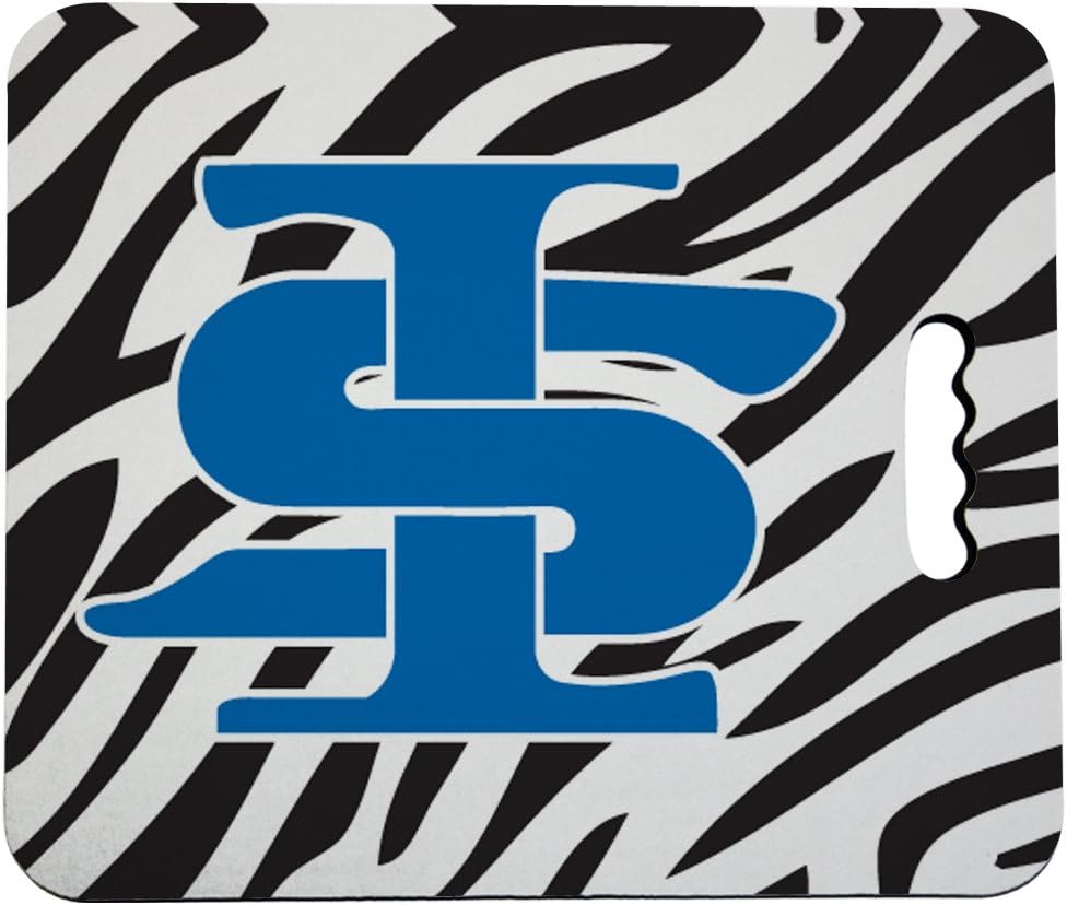 VictoryStore Outdoor Seat Cushions - Indiana State University Stadium Seat Cushion - Zebra Print Design