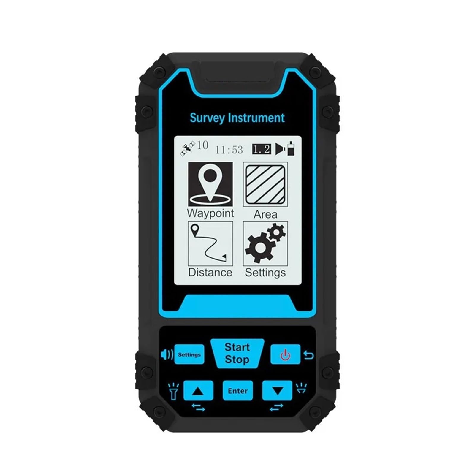 Medidor de Tierra S8, GPS, Instrumento Profesional Recargable Surver, medición área, medidor Distancia Pendiente montaña para Uso doméstico