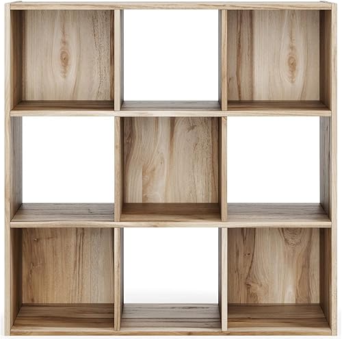 Miniatura 265 de Signature Design by Ashley Paxberry Coastal - Organizador de almacenamiento o librero moderno de 6 cubos, color blanqueado, diseño costero