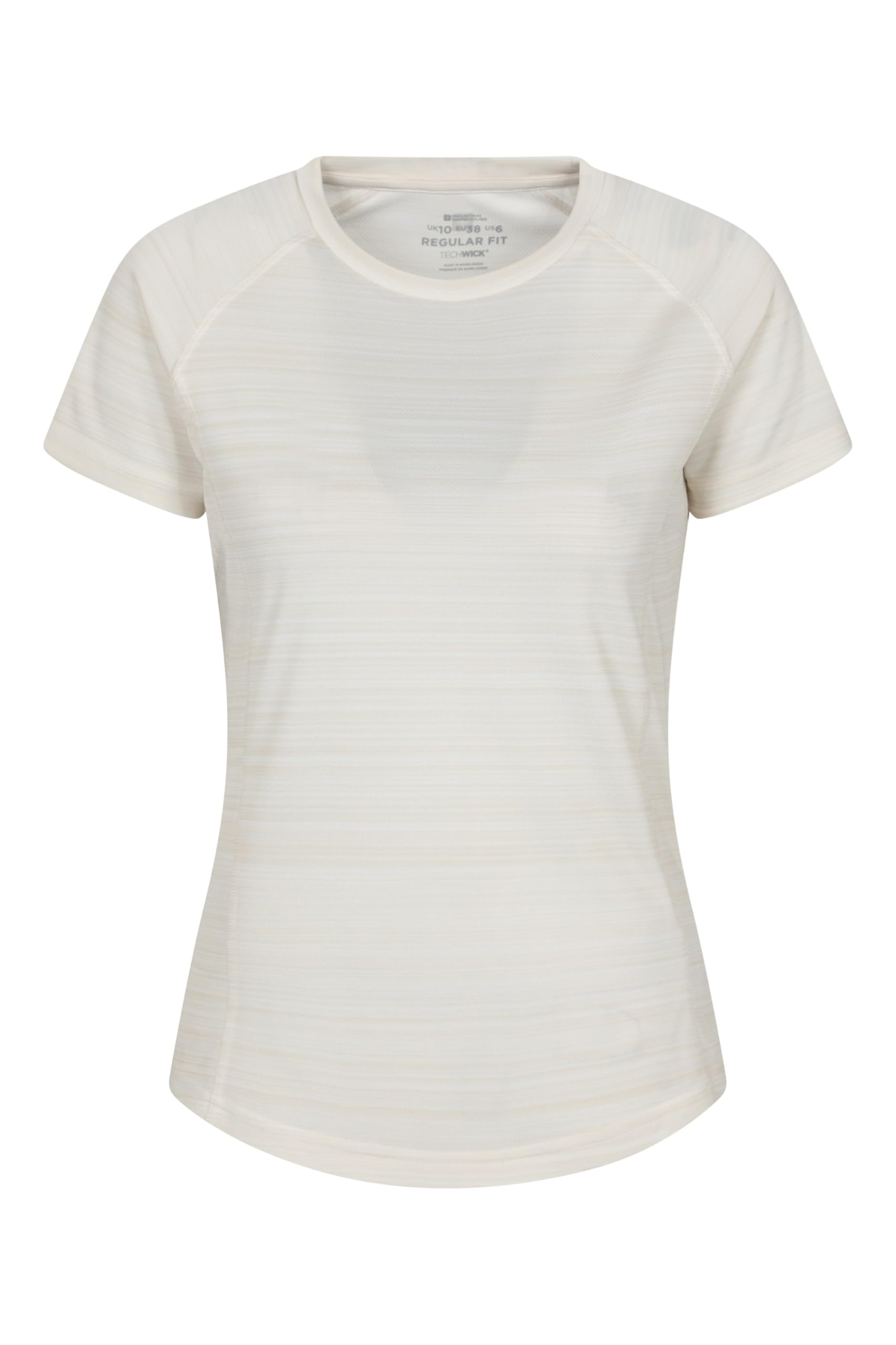 Endurance Striped Womens Tee - White