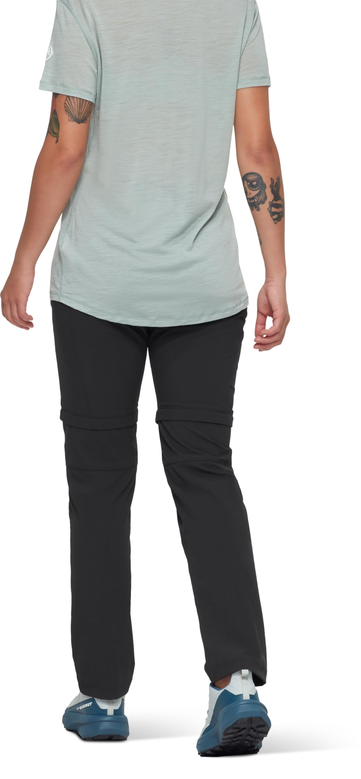 Mammut Runbold IV Zip Off Pants Trekkinghose Damen schwarz schwarz