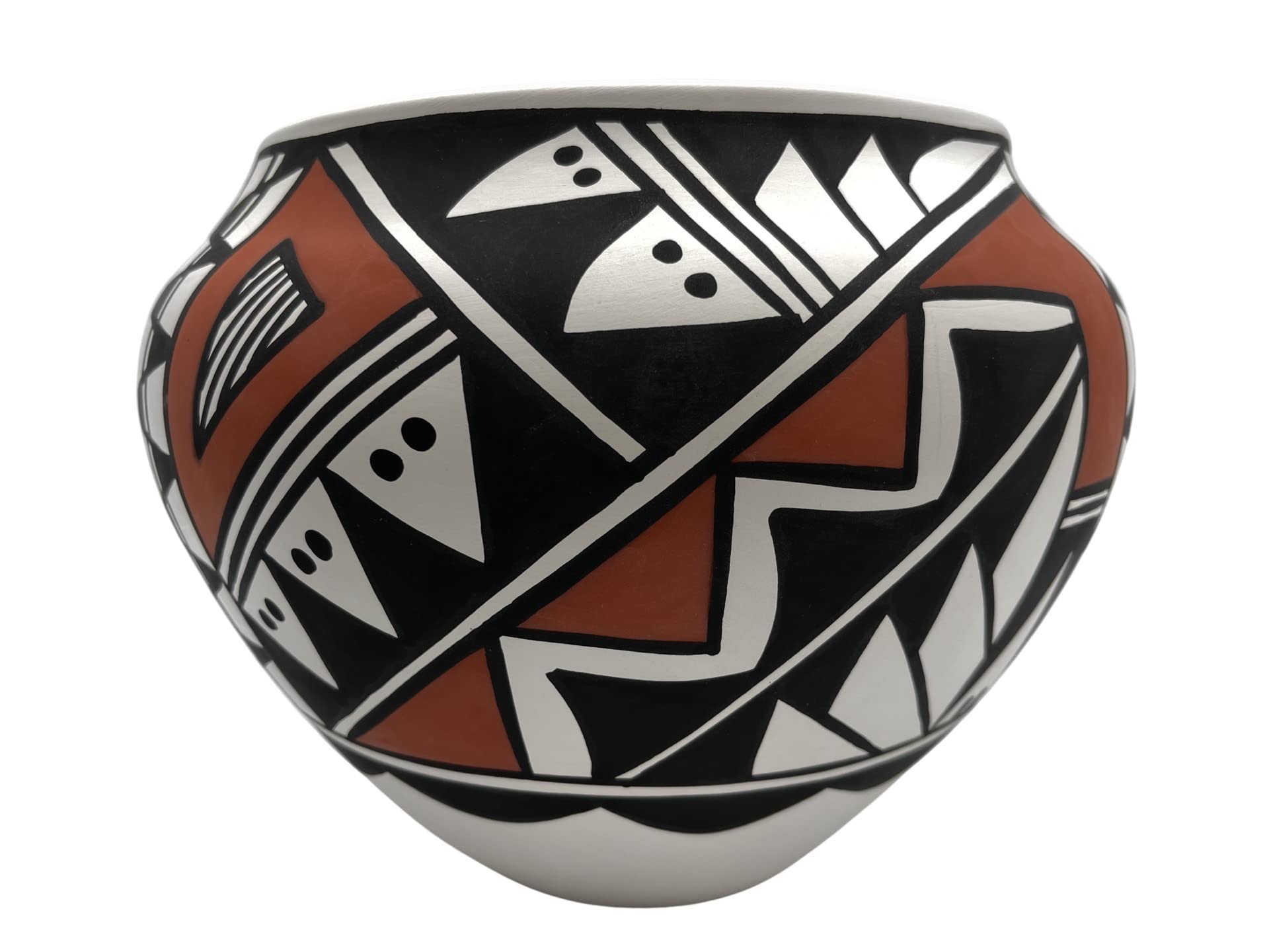 Amazon.com: Native American Indian Handmade Acoma Pottery Vase
