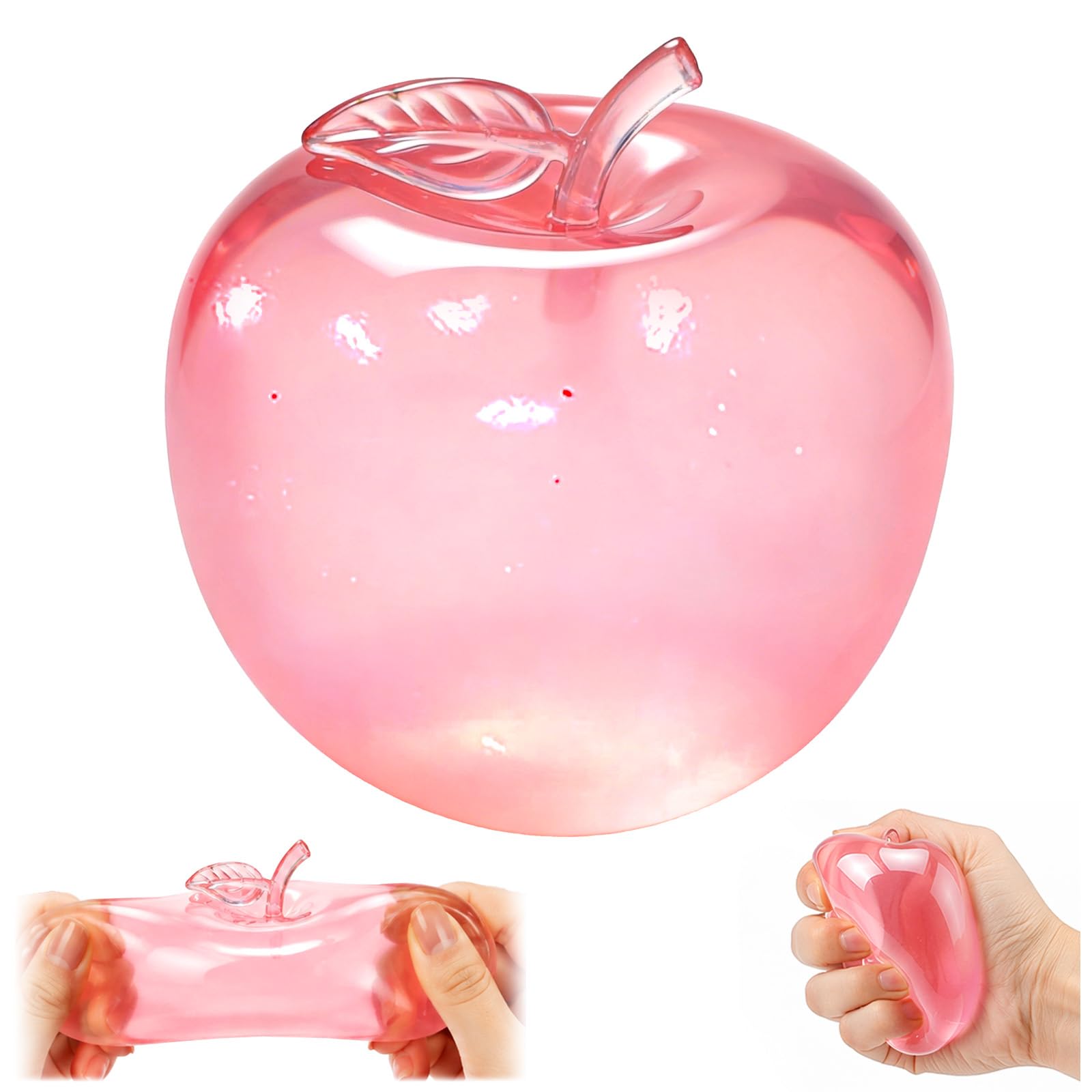 Squishy Fraise à Remontée Lente, Balle Anti-Stress Taba Squishy, Fidget pour Soulager l'Anxiété TDAH, Bâton Crème à la Fraise Squishy, Stress Parfumé Rose Doux (Bâton Fraise -1 Pce