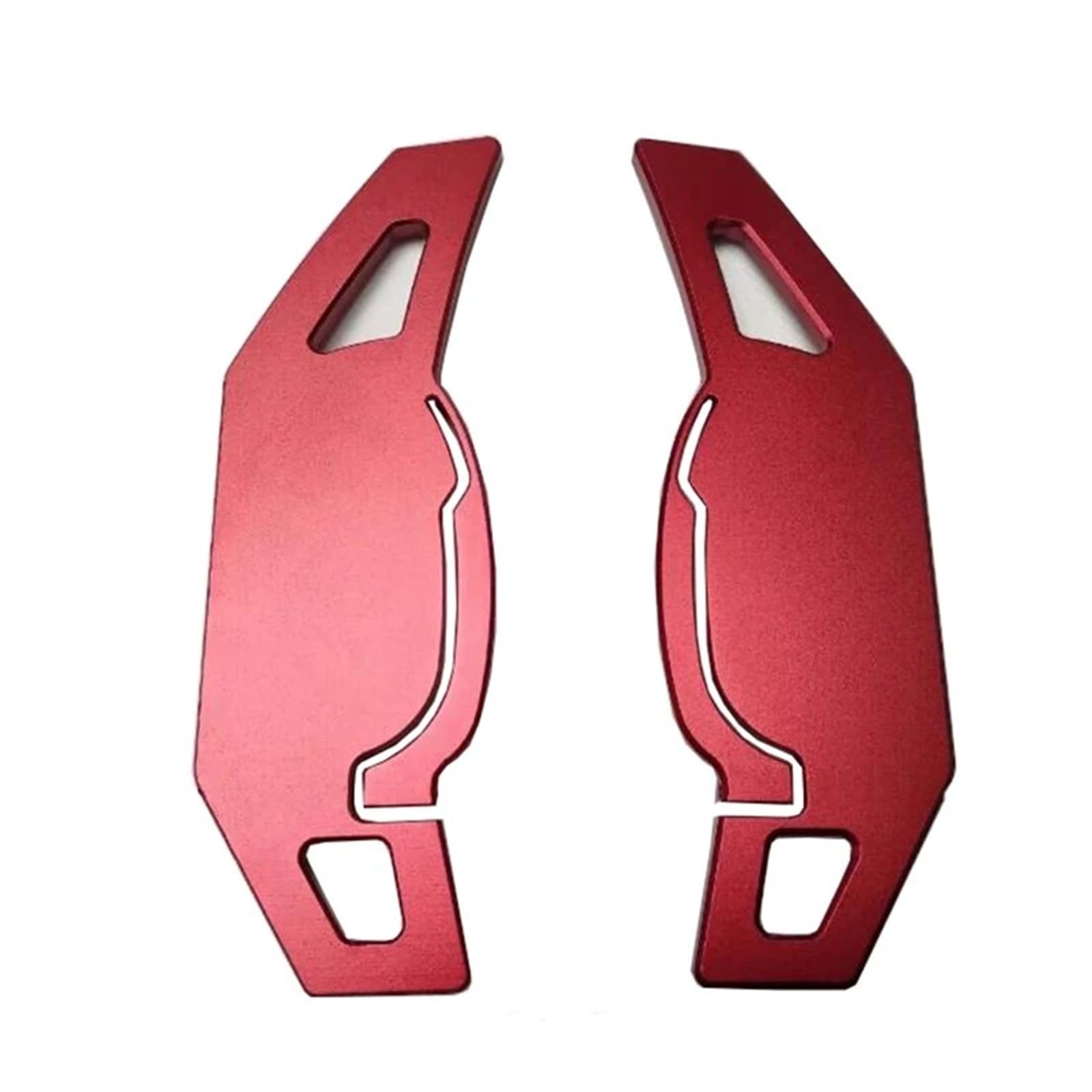 Uieowhn Red Car Steering Wheel Shift Paddles Car Steering Wheel Shift Paddle For Benz For W176 W205 W212 W222 W246 C117 W218 X156(Red)