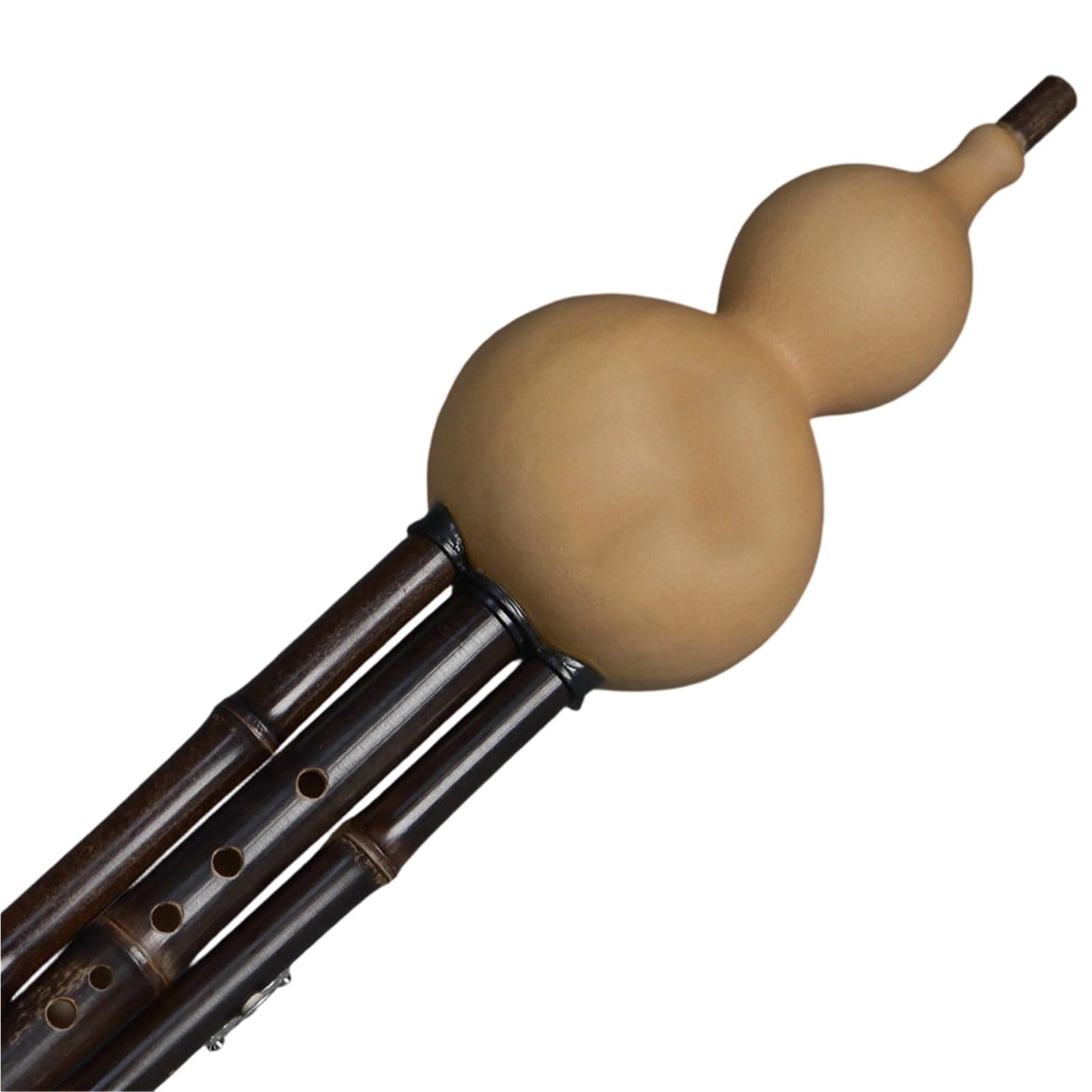 Flauta De Calabaza Hulusi De Grado Rendimiento Profesional En Do Mayor Y Si Bemol Instrumento 7 Orificios Para Adultos(G Key)