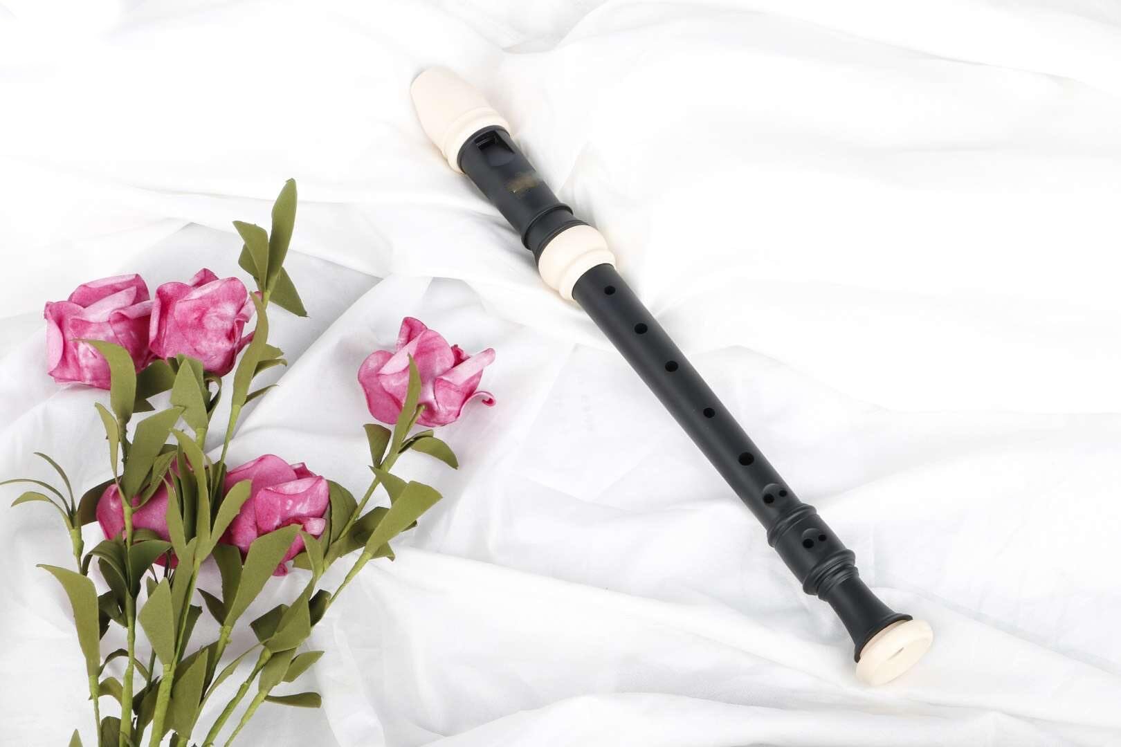 Flauto Dolce Professionale Flauto Dolce Soprano In Stile Barocco (diteggiatura Inglese) Chiave A 8 Fori Di Do Ideale Per Performance D'insieme