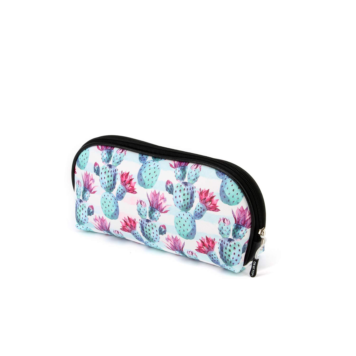 Oh My Pop! Nopal-Bolsa de Aseo Jelly Pequeña, Multicolor, 27 x 14 cm