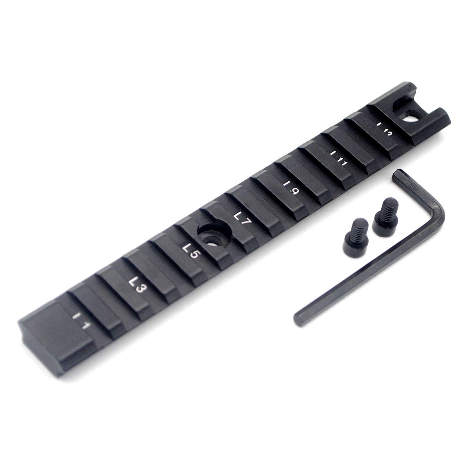 Trirock Picatinny Standard 13 Slots RIS 21mm Base Mount 6.06" Long Rail Set for G36 G36C System