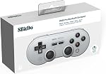 8Bitdo Sn30 Pro Wireless Bluetooth Controller, Hall Effect Joystick Update, Retro Gamepad for Switch/Switch 2, PC, Steam Deck, Android, Raspberry PI, iPhone, iPad, macOS and Apple TV (Gray Edition)