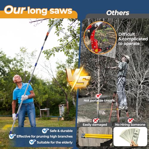 17FT Heavy Duty Manual Pole Saw