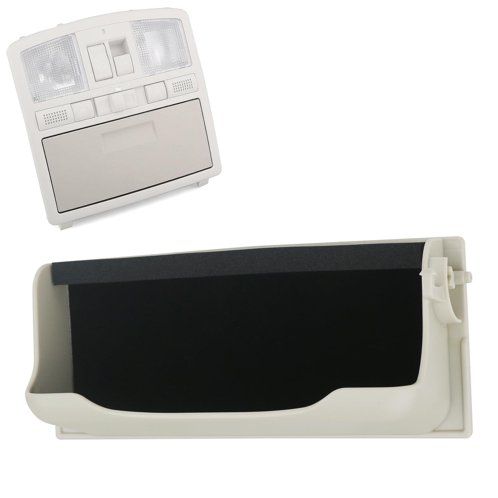 Amazon.com: Osompar Overhead Roof Console Sunglass Holder w/o Down