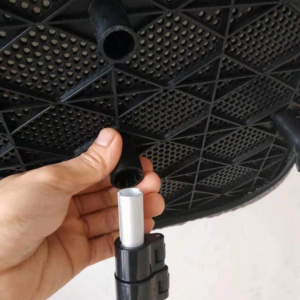 Mini ASSE da Stiro Pieghevole Verticale in Piedi/Seduto ASSE da Stiro Portatile L'asse da Stiro Portatile con Gancio può Regolare L'altezza Installazione Semplice