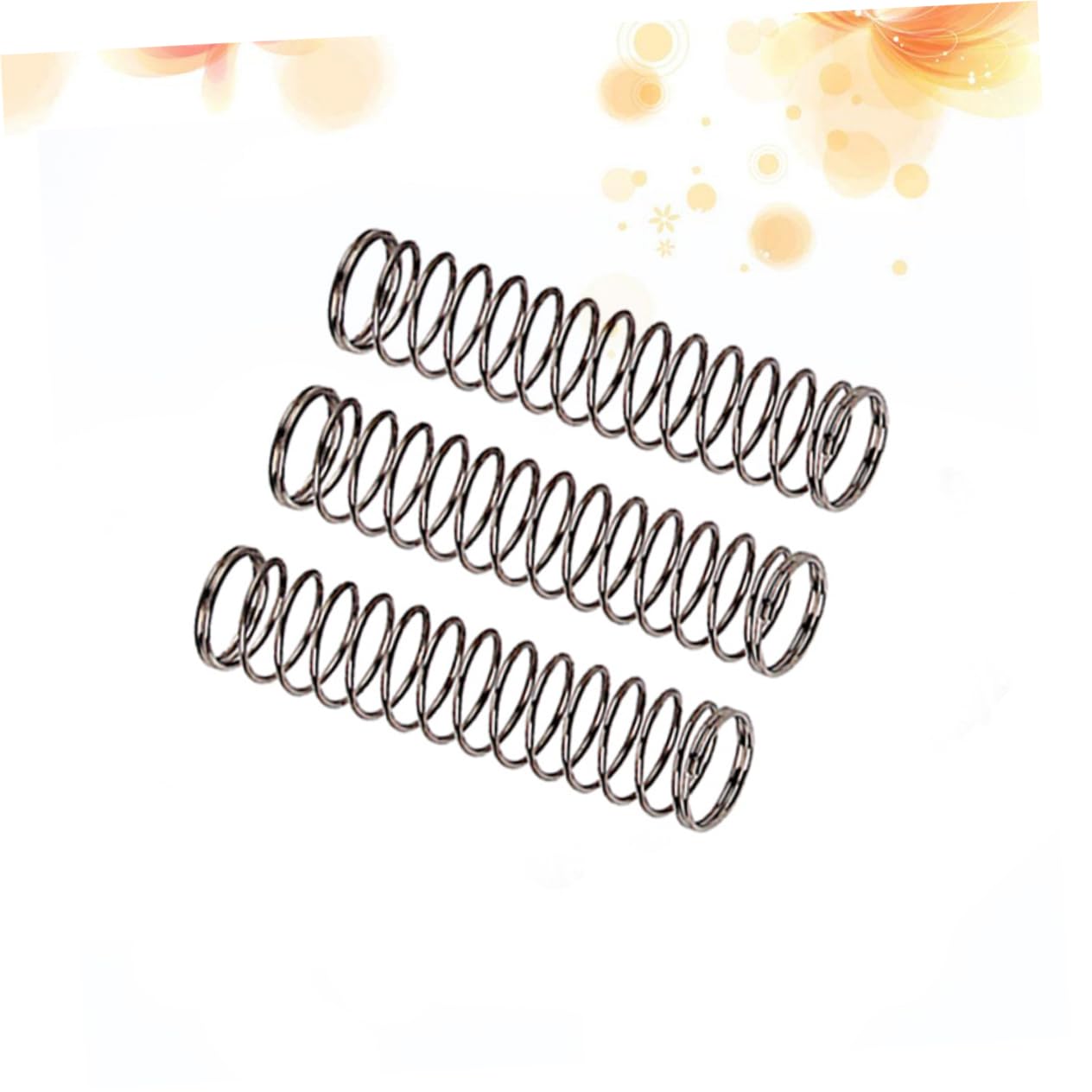 3 Ressorts de Réparation pour Trompette en Métal, Tension Correcte, Légers, pour Instruments à Vent, Couleur Argenté