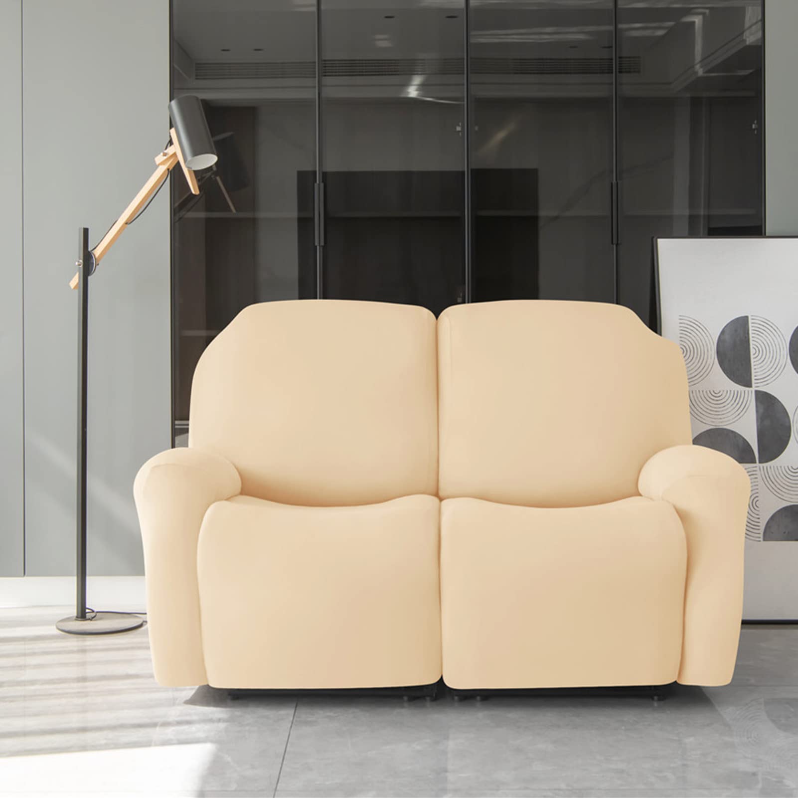 Copripoltrona Relax Elasticizzato per 2 Posti, Jacquard 6