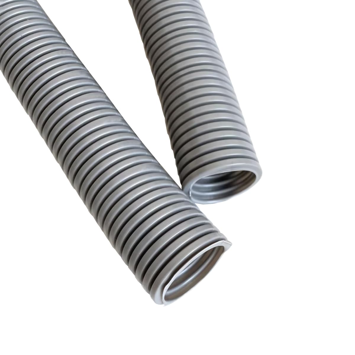 MOCNT Conduit Cable Auto Non Split Loom Tubing Wire Polyethylene Corrugated Flexible Conduit Tube Cable Management Protection Pipe Cable Tidy Organiser Trunking Grey 28mm 10meter