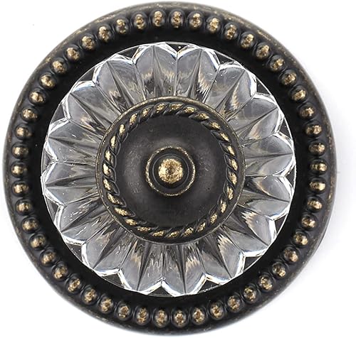 Miniatura 2 de Richelieu Hardware BP16063244BB Colección Montreuil - Pomo ecléctico para gabinete, latón bruñido (paquete de 2)