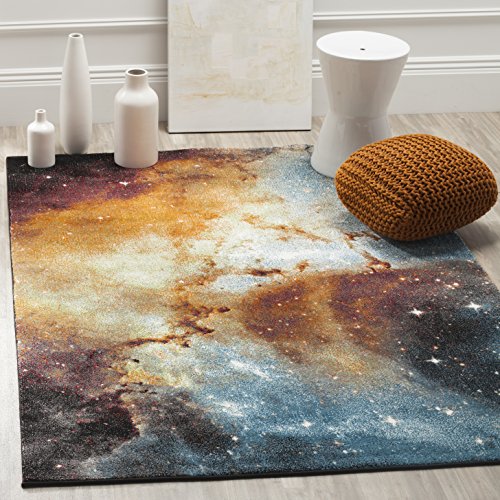 Tapete decorativo SAFAVIEH Galaxy 108x79 cm naranja