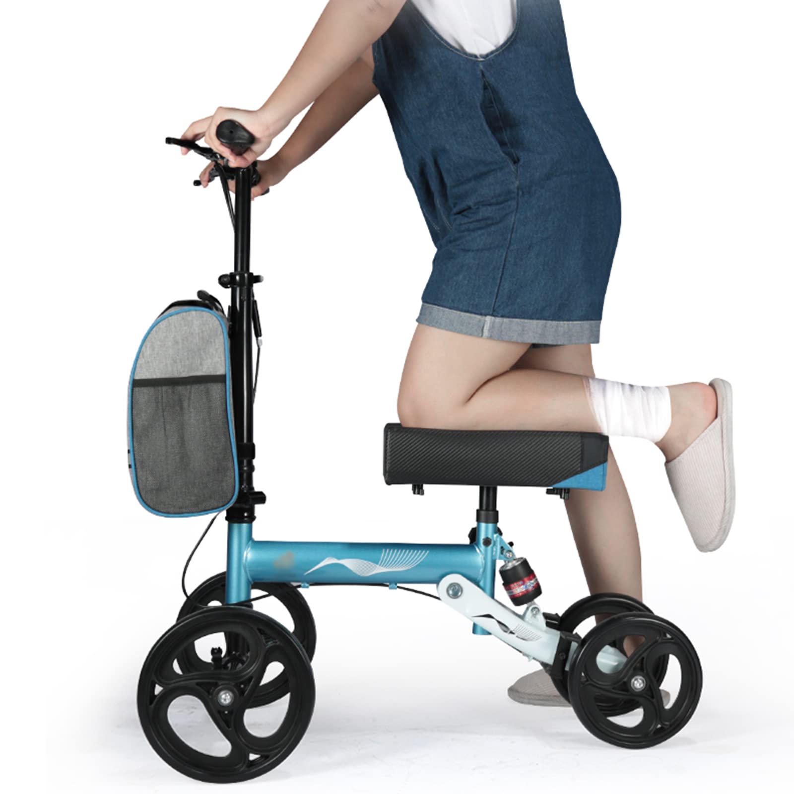 Ausili per la deambulazione per piedi rotti Ausili per la deambulazione Stampella con una gamba sola Walker Infortunio alla gamba della caviglia Walker Ausili per la mobilità per disabili Interni