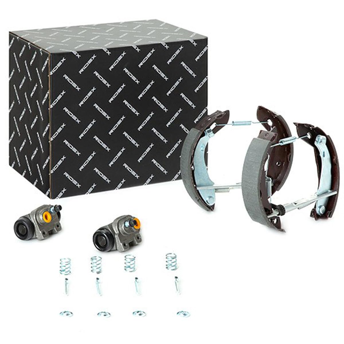 RIDEX 3859B0045 Kit frenos disco de tambor Trasero Compatible con MERCEDES-BENZ Clase E Sedán W210