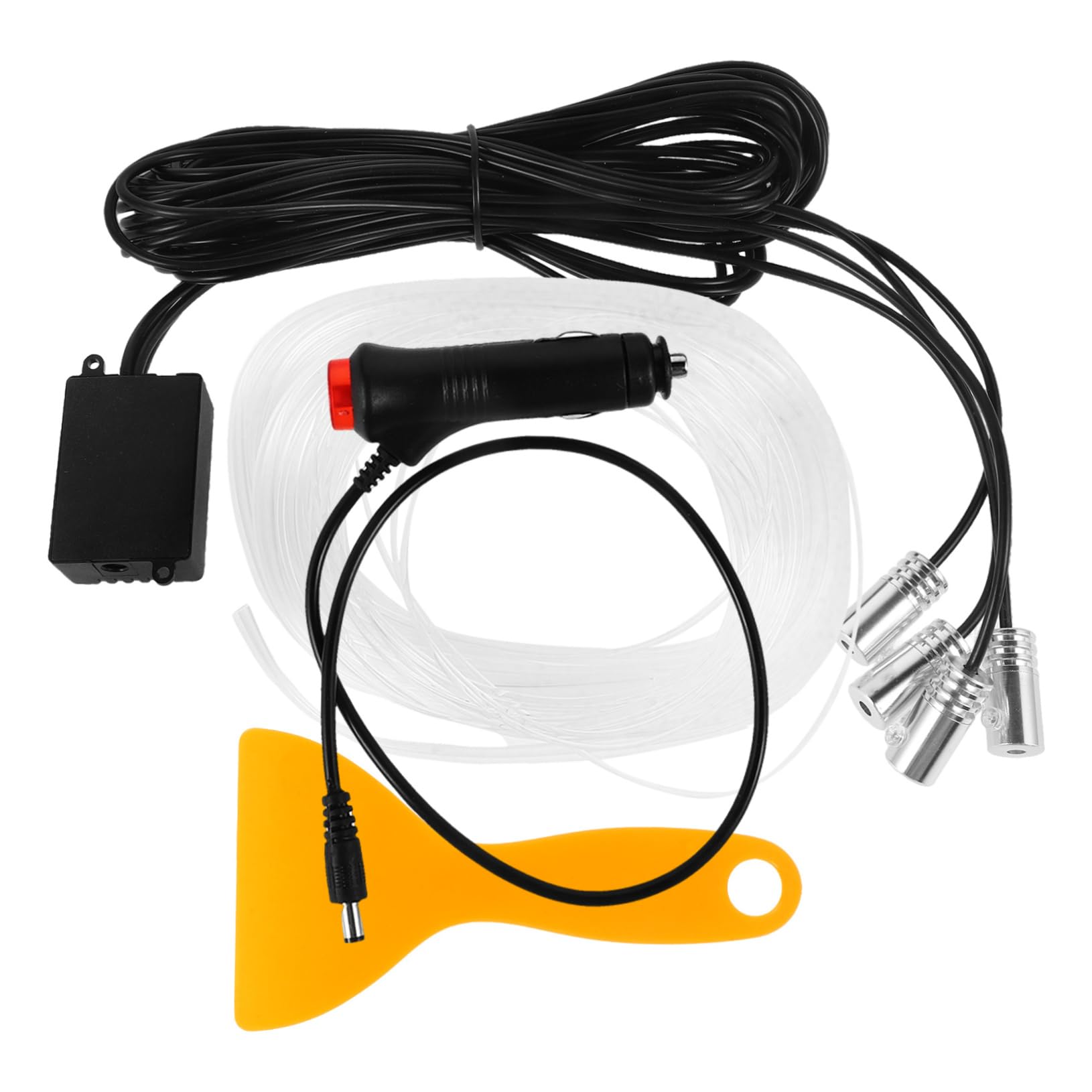 Luces LED Interiores de Coche Fibra Óptica 10 W 12 V