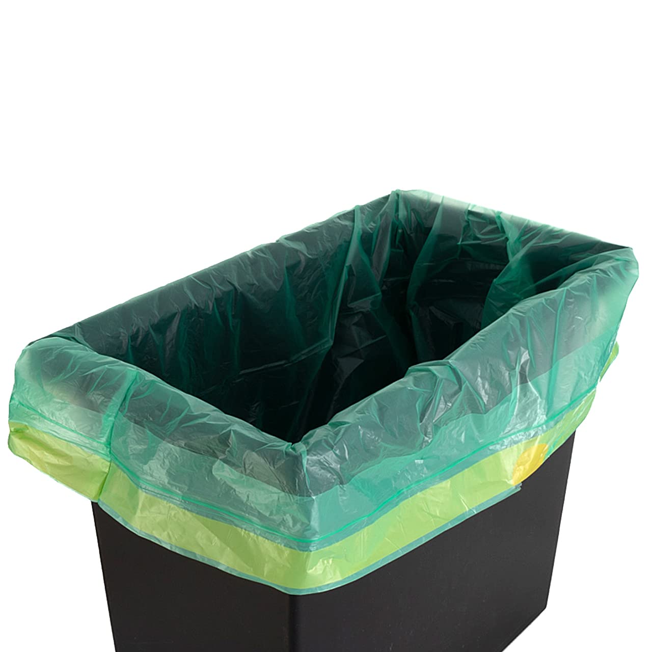 60 L Grüne Müllbeutel Mit Zugband (60L Grün 27er)
