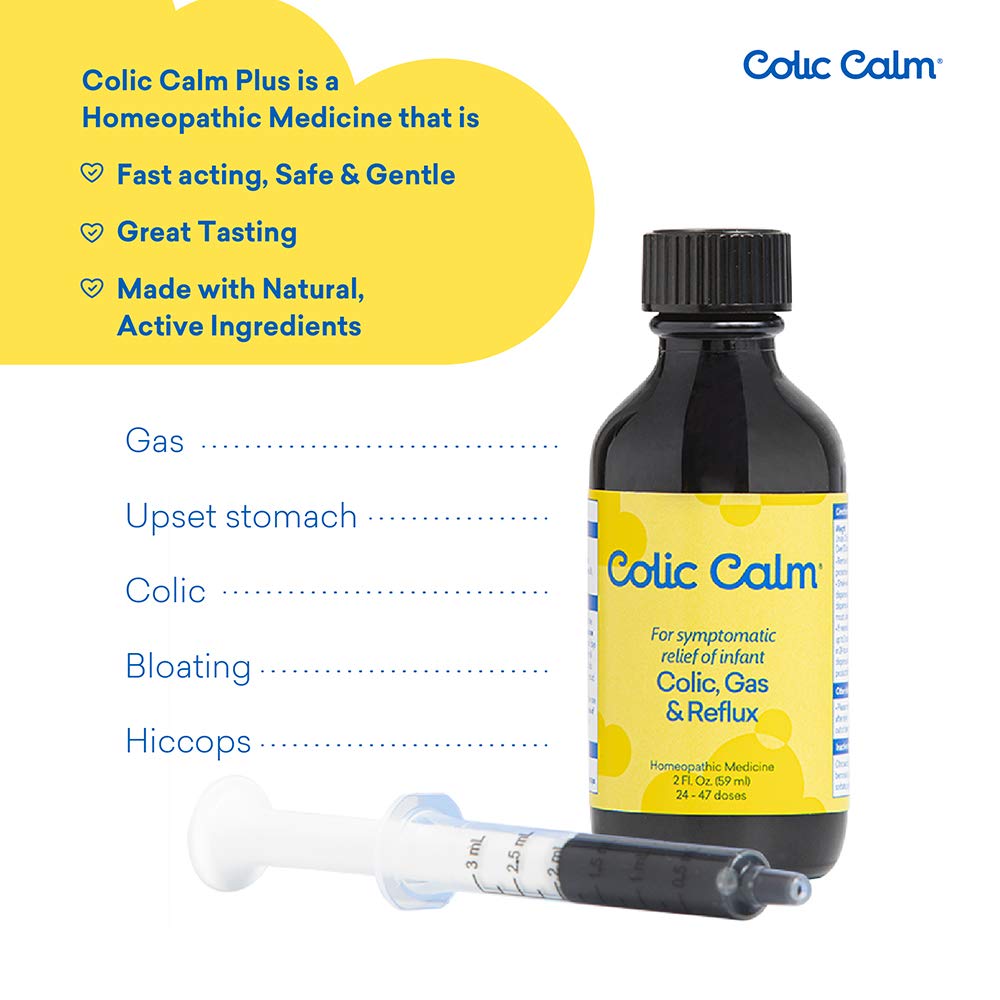 Colic Calm Homeopathic Gripe Water 2 Fl. Oz Colic & Infant Gas