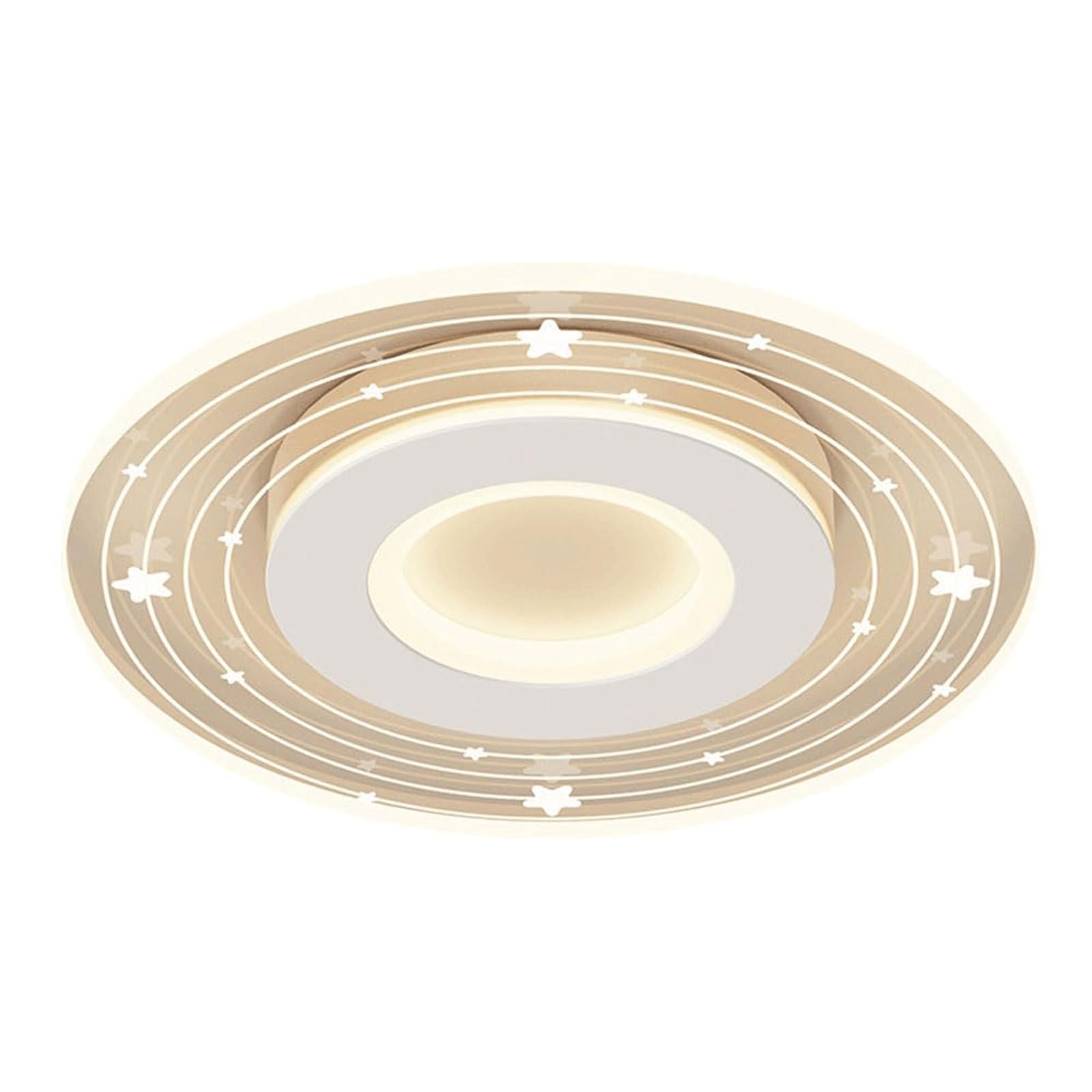 DUddTTW 9.4”Ceiling Light Fixture LED Close to Ceiling Light 20W Semi Flush Mount Lighting Adjustable Ceiling Lamp 3000K-6000K Chandelier(50cm/19.6in)