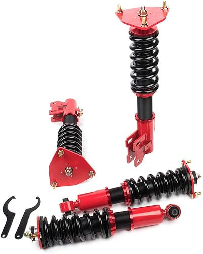 Juego completo de amortiguadores de suspensión helicoidal SCITOO para 1991-1996 para Dodge Stealth /1991-1999 para Mitsubishi 3000GT