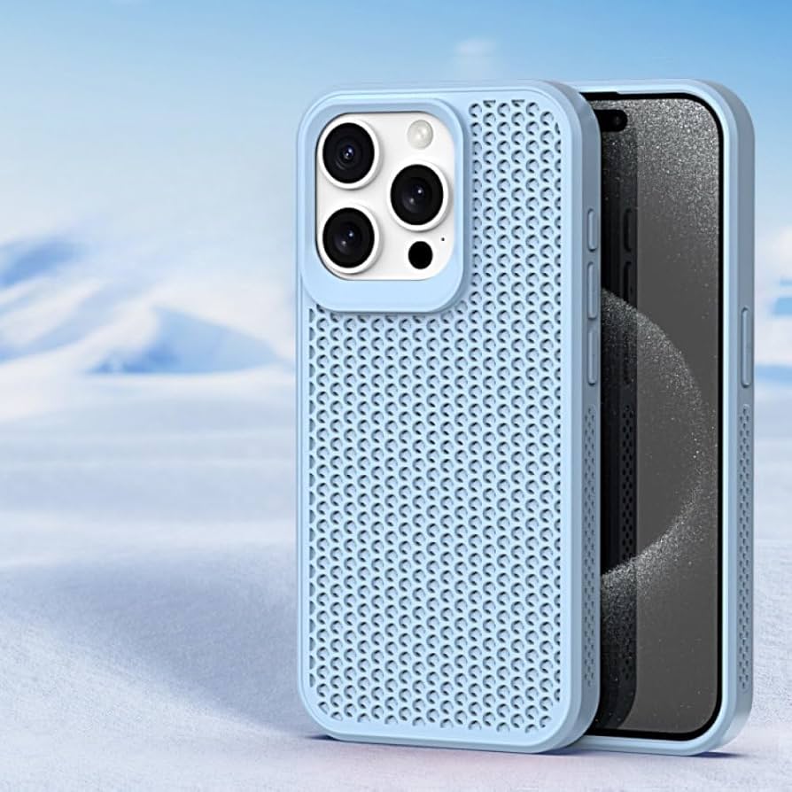 Amazon.co.jp: 高級放熱電話ケース iPhone 15 14 Plus 13 12 11