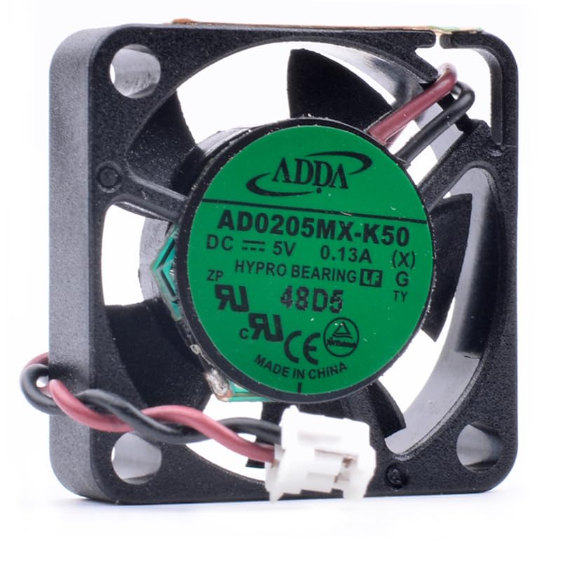NZNYDNL ADDA 2507 5V 0.13A AD0205MX-K50 2.5cm Slim Cooling Fan