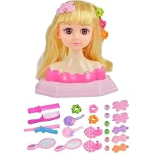 Hair & Makeup Artist Pretend Play Makeup Set for Kids, Toys, Children's Toy, For Braiding Practice, For Girls, Makeup Practice, Hairstyle Practice, Hair Ornaments Included, Christmas, New Year,