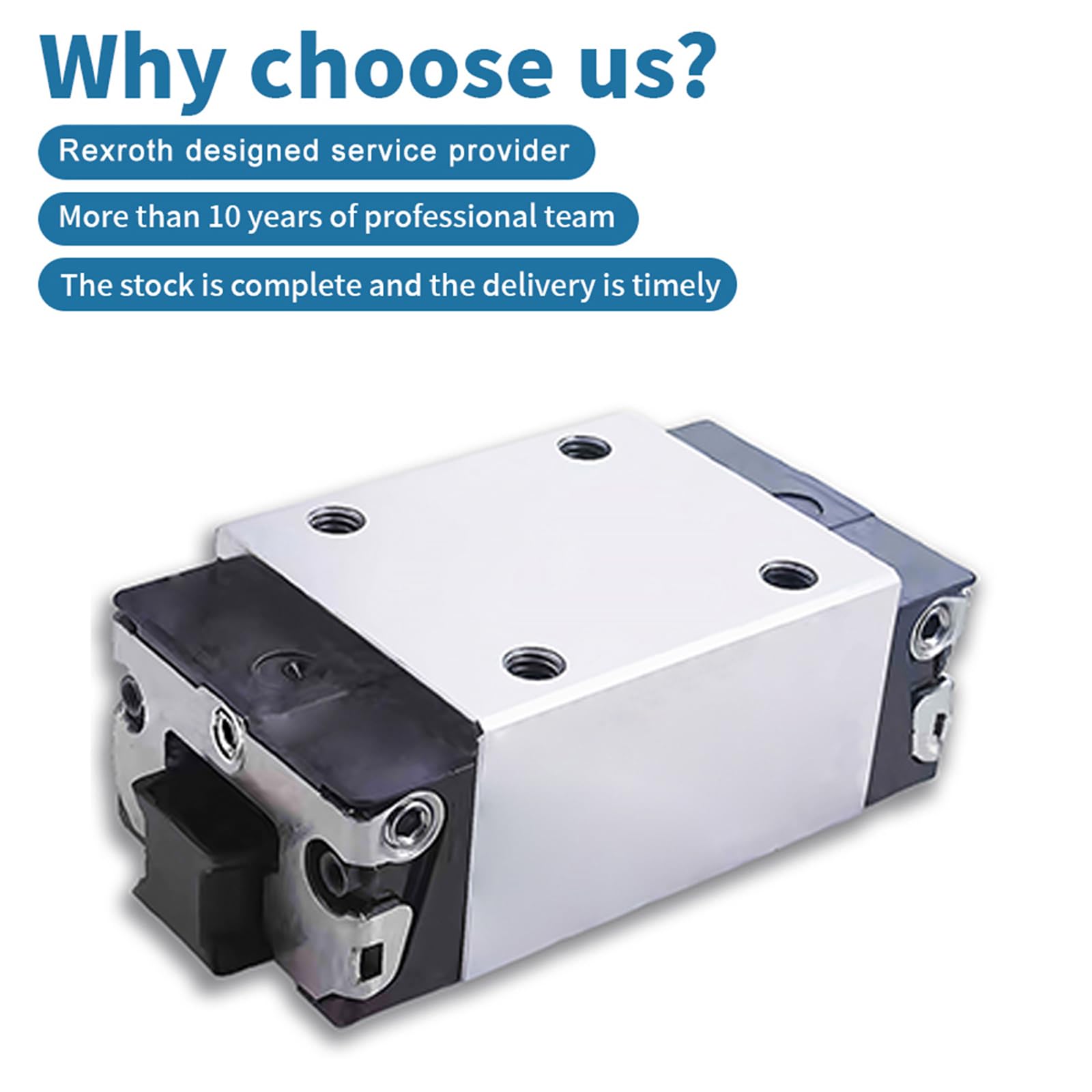 Rexroth bloc linéaire guide linéaire coulissant rouleau coulissant roulement linéaire R162139420 R162139320 R162131420 R162131320 R162131220 R162132320 R162132220 (1, R162132220)
