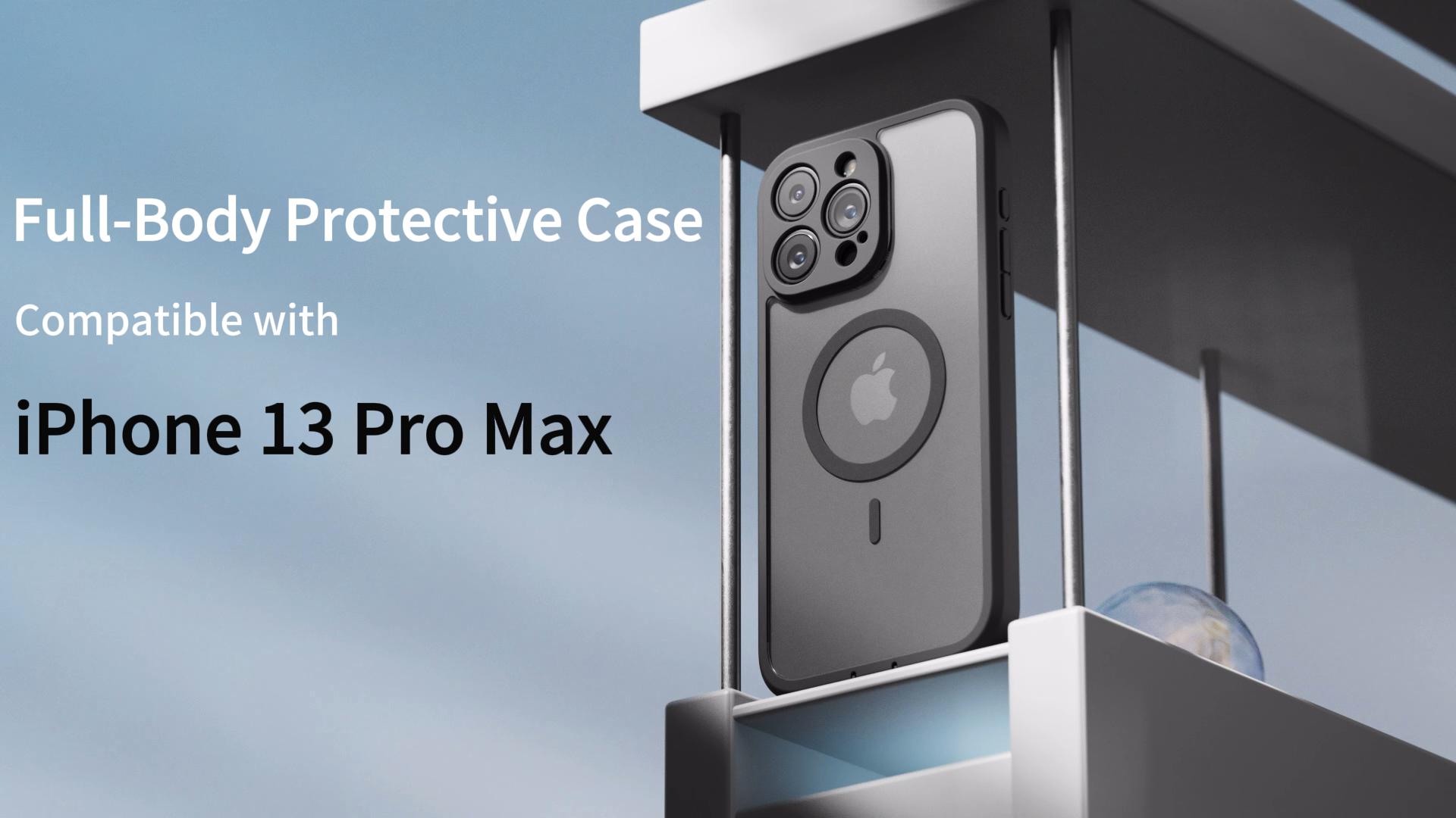 Amazon.com: BERFY for iPhone 13 Pro Max Case, Compatible with