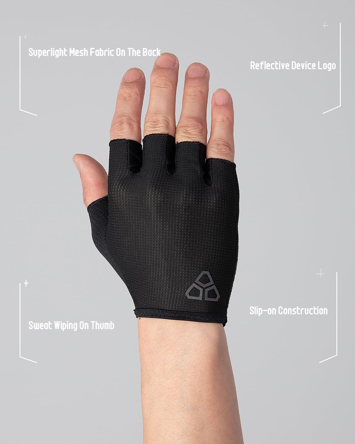 Bike Gloves Cycling Gloves Wheelchair Gloves for Driving/Cycling/Running/Workout/Biking - Image 3