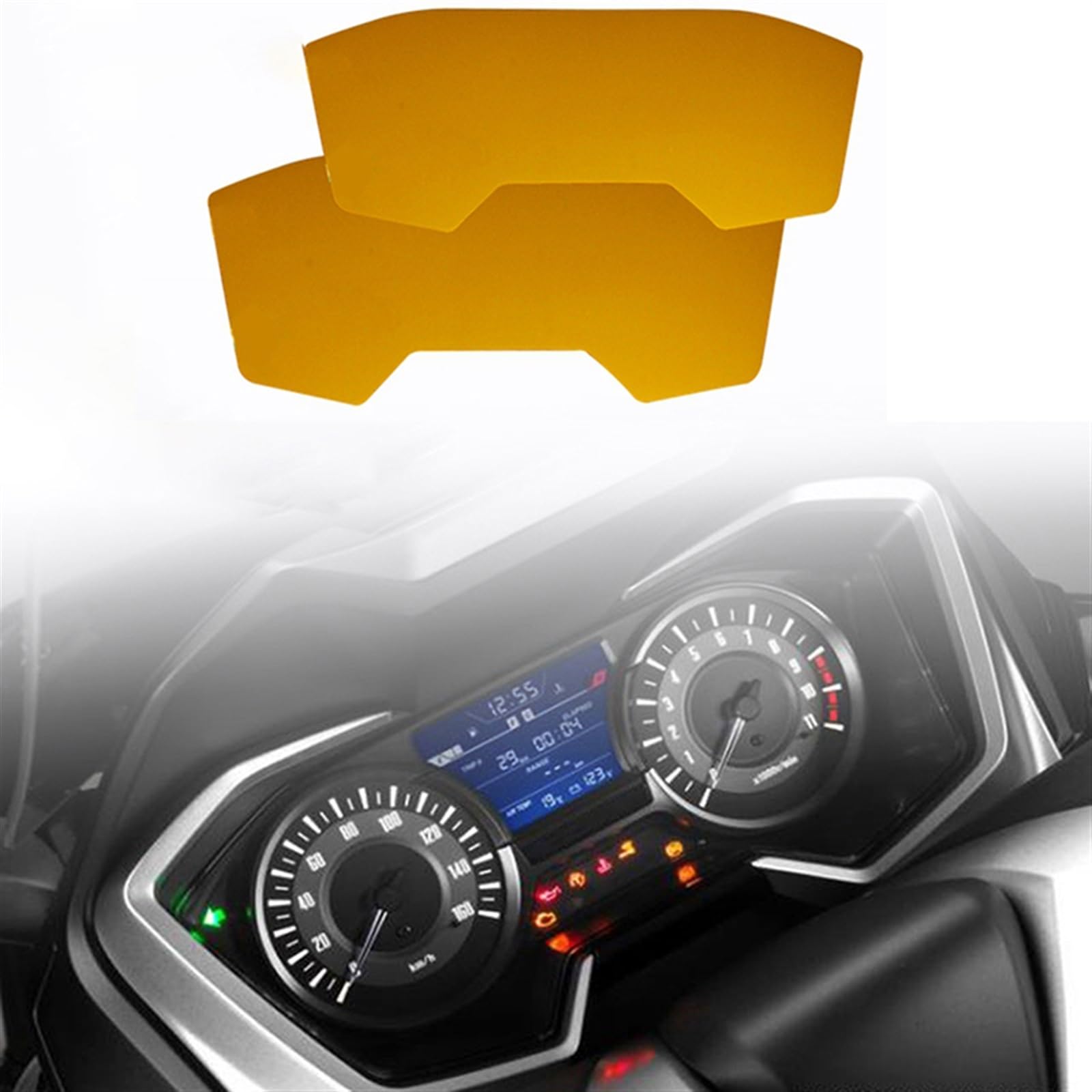 Pellicola Protettiva Schermo Moto Honda Forza 750 - 2 Pezzi TPU, Anti-Graffio, Per Cruscotto 2021-2024