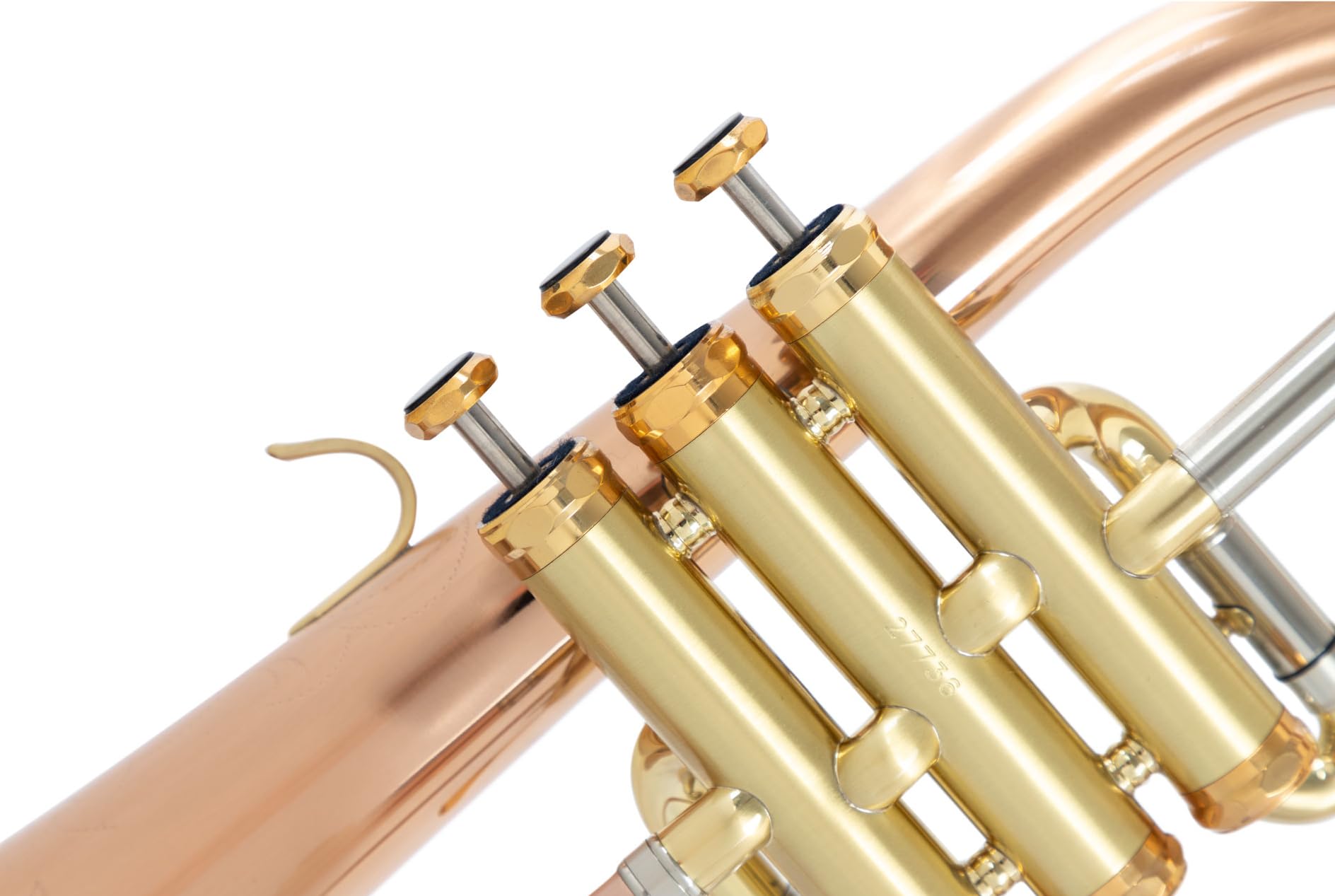 FH-60GB Flicorno - in bronzo fosforoso - accordatura: Bb - diametro campana: 152 mm - con custodia leggera - spazzolato e verniciato trasparente
