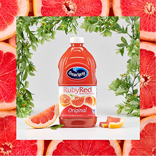 Ocean Spray Ruby Red Grapefruit Juice Drink, 64 Ounce Bottle Juicing