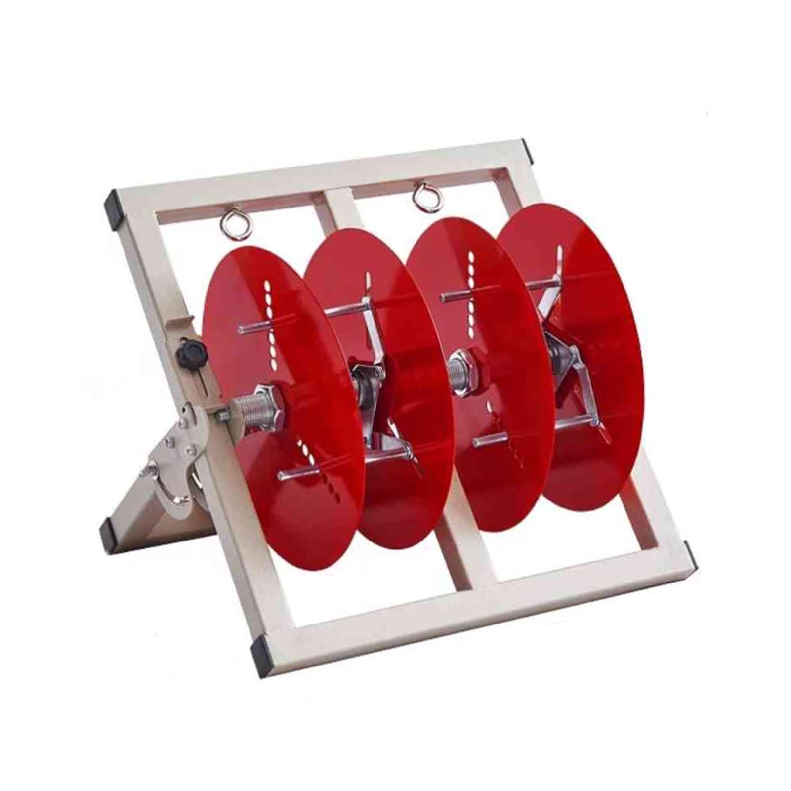 WDSOPK Stainless Steel Wire Spool Rack Dispenser,Folding Wire Spool Holder,Multiple Axle Cable Rack,for Winders Ropes Cord Reels Paracord (2 reel)