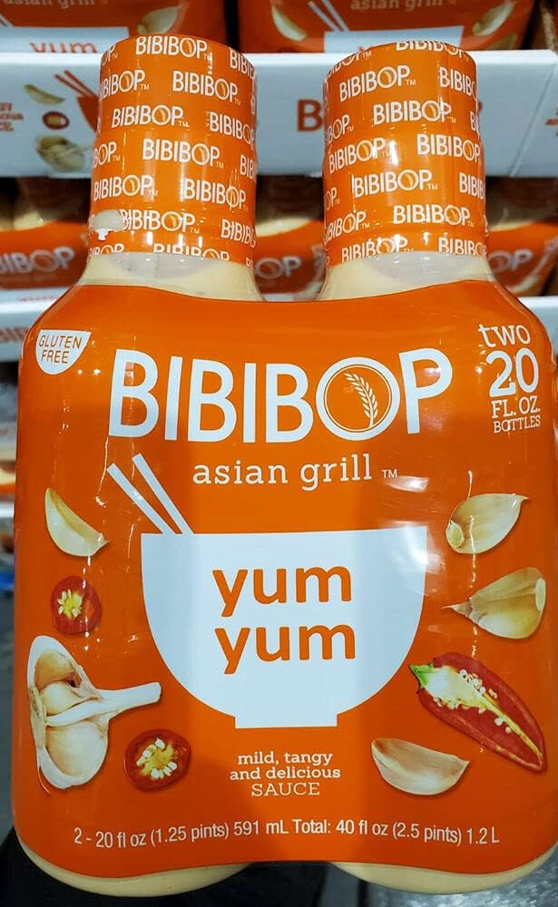 Yum Yum Asian Grill Mild Tangy Delicious Sauce 2x 20 Ounce Bottles !