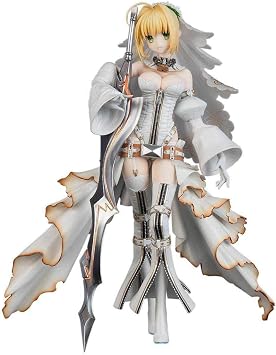 Flare OCT178455 Fate/Grand Order Saber/Nero Claudius Bride Version PVC Figure, Multicolor