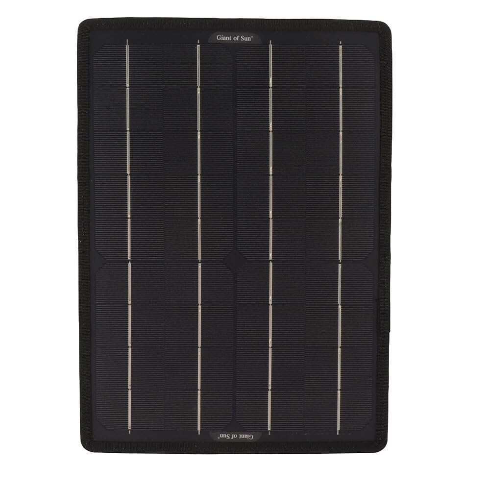 VIDOO Ładowarka Słoneczna Zewnętrzna 10W Panel Monokrystaliczny 12V Podtrzymywanie Akumulatora z Ładowaniem OBD dla Samochodu