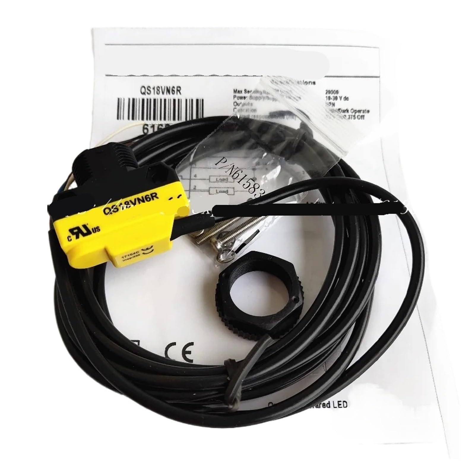 JHPWKRMU QS18VN6R or QS18VP6R Photoelectric Switch Sensor QS186E(QS186E)