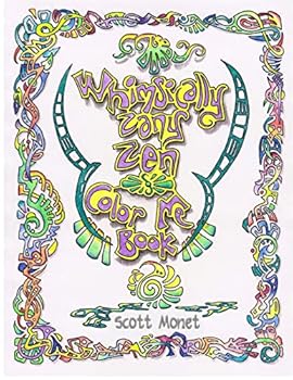 Paperback Whimsically Zany Zen Color Me Book
