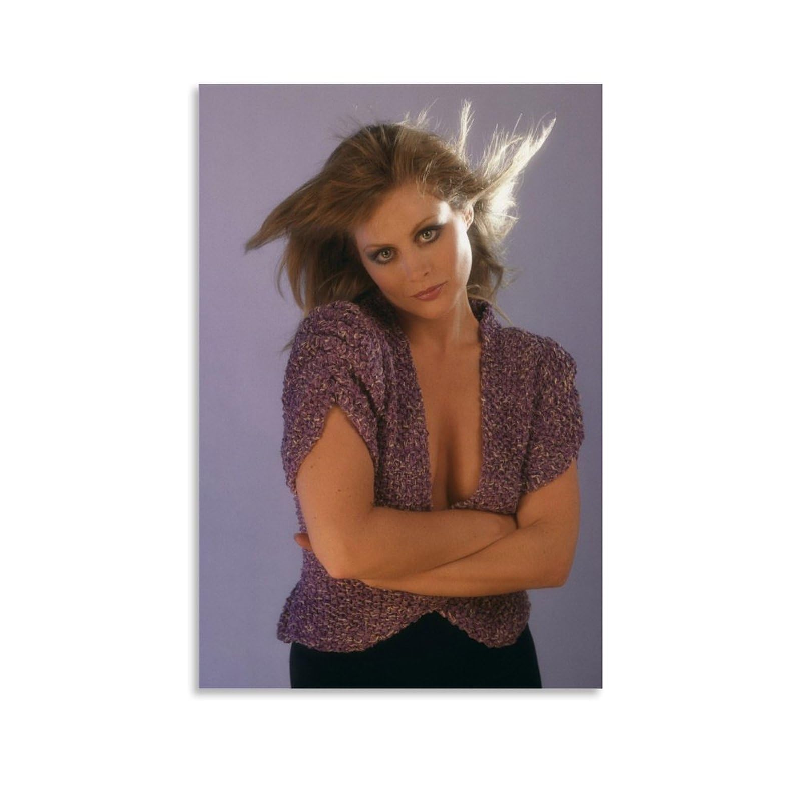 EcicO Beverly D'Angelo Famous Actress Sexy Art Poster Art Print Wall Photo Paint Hanging Picture Family Bedroom Decor Gift 24x36inch(60x90cm)