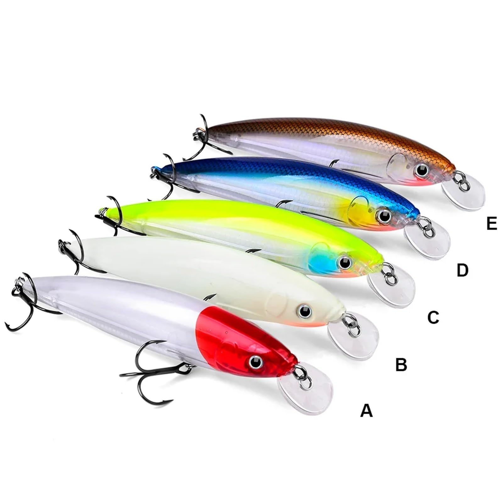 16 cm 40 g Angelköder schwimmende Minnow-Drillinge biomimetischer Kunststoff for Angeln künstlicher Langstrecken-Fake-Köder